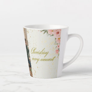 Jeden Augenblick bearbeiten - Persönliche Umarmung Milchtasse