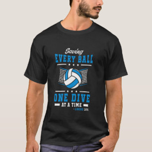 Jeden Ball mit einem Sprong auf einmal retten T-Shirt