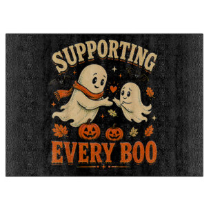 Jeden Boo Unterstützen Lustiger Halloween Best Fri Schneidebrett