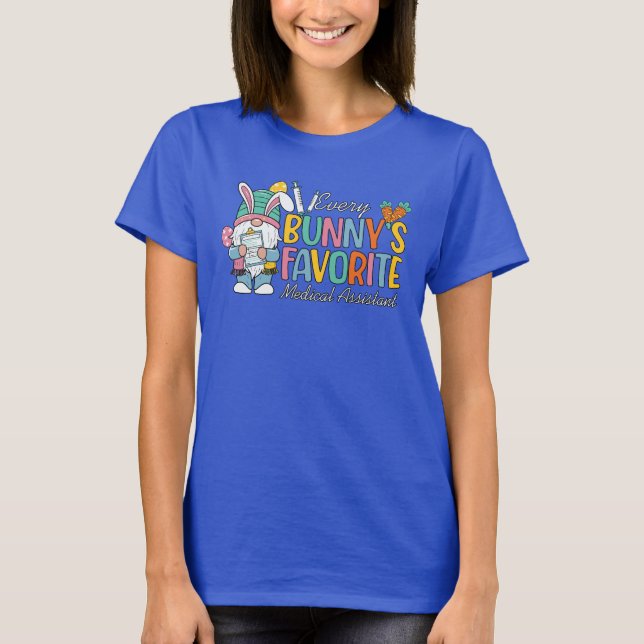 Jeden Bunny Lieblingsmediziner T-Shirt (Vorderseite)