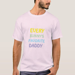 Jeden Bunny Lieblingspapa T-Shirt