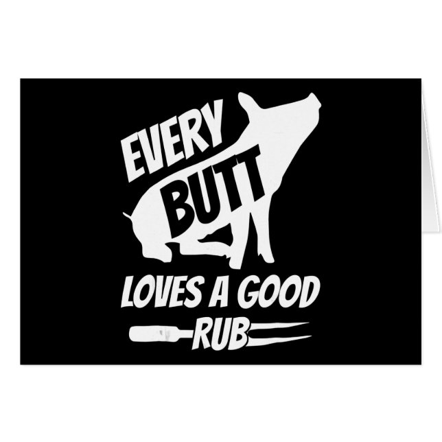 Jeden Hintern Lieben ein gutes Rub Funny Pig Schwe (Vorderseite (Horizontal))