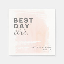 Jeden Hochzeitstag wird der beste Rosa-Rosa-Tag