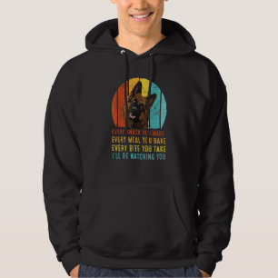 Jeden Snack, den Sie machen, wird mir zuschauen Hoodie
