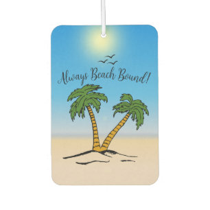 Jeden Strand, Palmen am Strand Autolufterfrischer