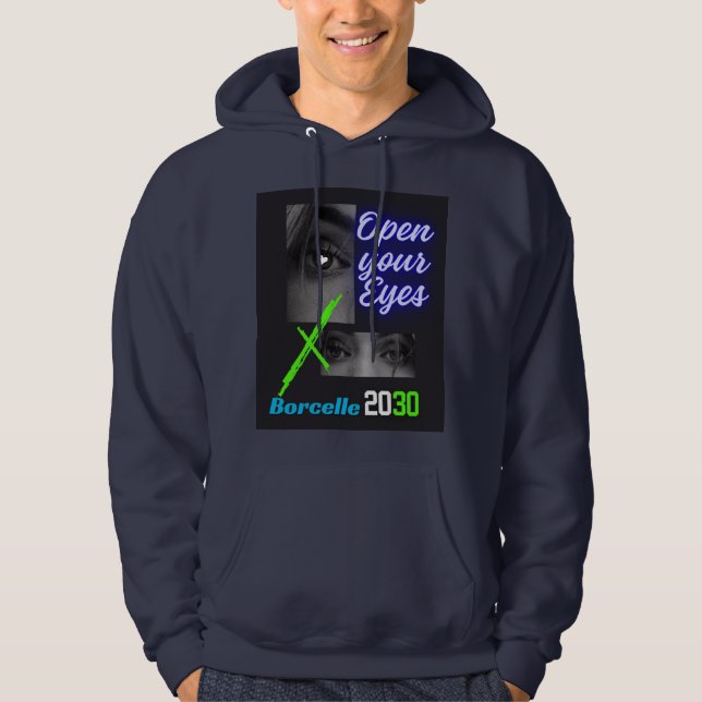 "Jeden Tag Comfort Sweatshirt" Hoodie (Vorderseite)