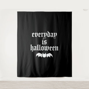 Jeden Tag ist Halloween Wandteppich