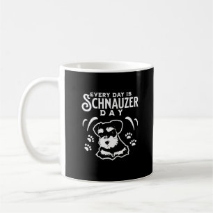 Jeden Tag ist Schnauzer Day Kaffeetasse