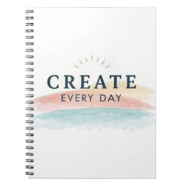 Jeden Tag Journal erstellen - Minimales Design Notizblock