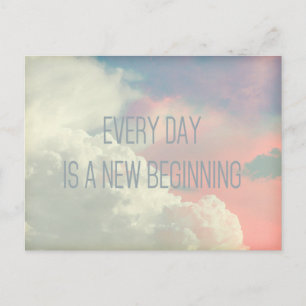 Jeden Tag Sky Postcard Postkarte