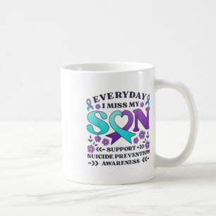 Jeden Tag vergesse ich meinen Sohn, der die Suizid Kaffeetasse