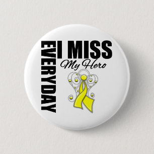 Jeden Tag vermisse ich meinen Helden zur Suizidprä Button