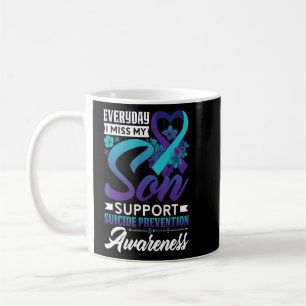 Jeden Tag verzeihe ich meine Son Suicide Preventio Kaffeetasse