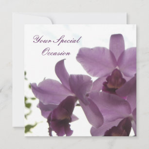 Jeder Anlass der Orchideen-2 lädt ein Einladung