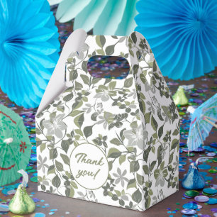 Jeder Anlass für hübsche Olive Green Blume Geschenkschachtel
