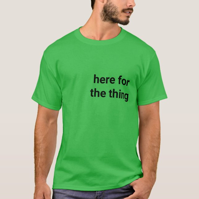Jeder Anlass T-Shirt (Vorderseite)
