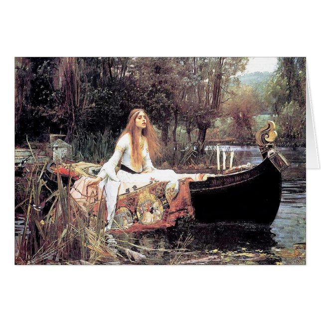 Jeder AnlassWaterhouse die Dame der Schalotte (Vorderseite (Horizontal))