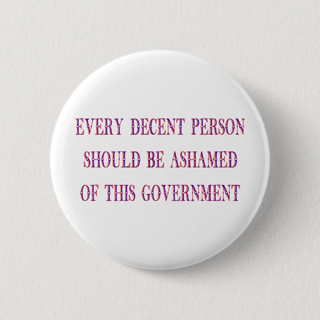 Jeder anständige Mensch Button (Vorderseite)