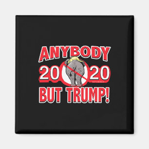 Jeder außer Trump 2020 Elefantenschwanz Magnet