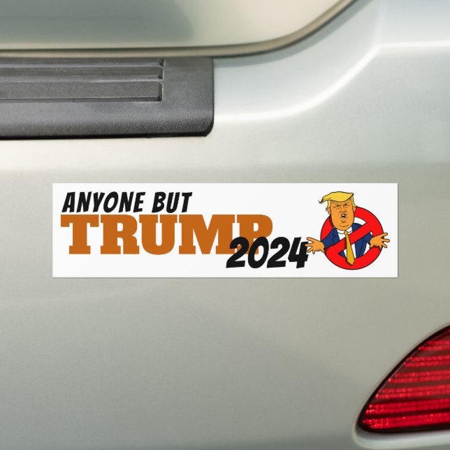 Jeder außer Trump Autoaufkleber #1 (Auf Auto)