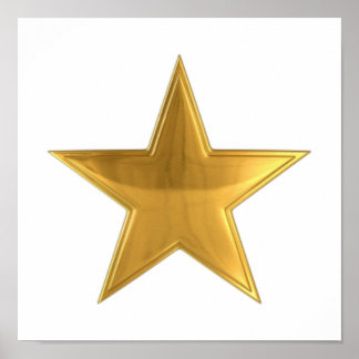 Jeder bekommt einen Gold Star Poster