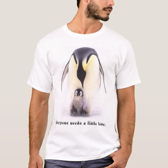 Jeder benötigt eine wenig Liebe T-Shirt (Vorderseite)