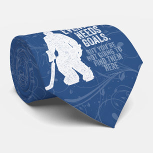 Jeder braucht Goals (Hockey) Neck Tie Krawatte