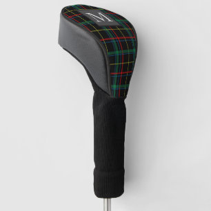 JEDER BRIEF - Golfer-Tartan-Monogramm für Männer Golf Headcover