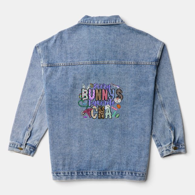 Jeder Bunnys Favorite CNA Jeansjacke (Rückseite)