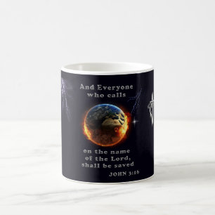 Jeder, der den Namen des Herrn anruft Kaffeetasse