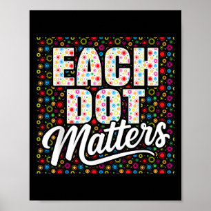 Jeder Dot S Polka Dot Lover Happy Dot Day Kinder M Poster