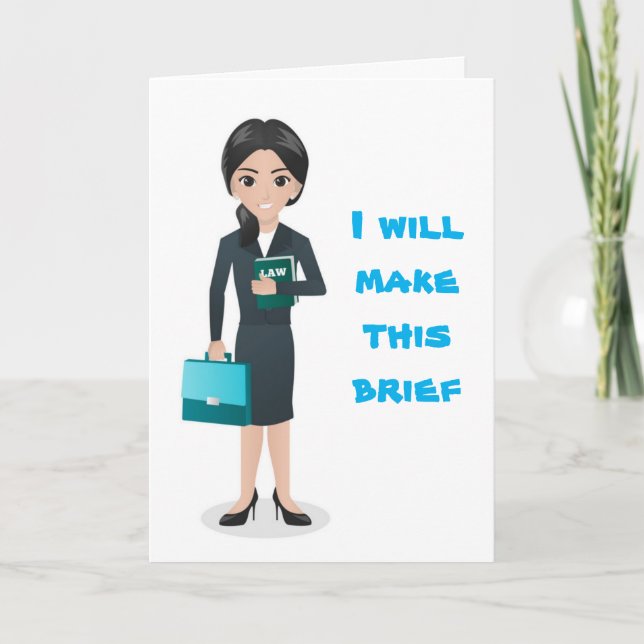 JEDER FALL KANN "JURISTISCHER SPASS" SEIN KARTE (Vorderseite)