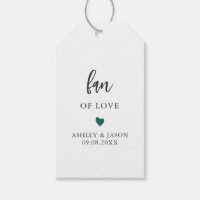 Jeder Farbfan der Liebe, Handfan-Gefallen, Hochzei