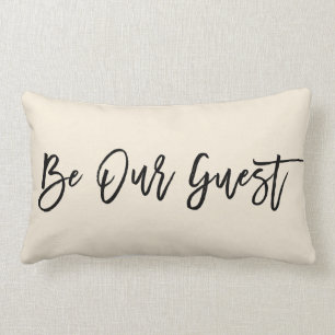 JEDER FARBTON - Be Our Guest Kissenbezug Lendenkissen