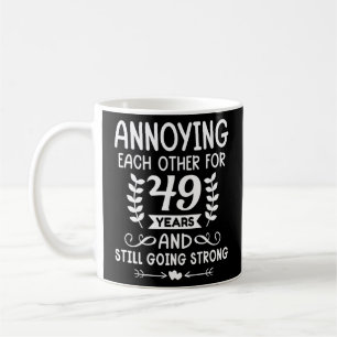 Jeder für 49 Jahre 49 Jahre Happy Hus Kaffeetasse