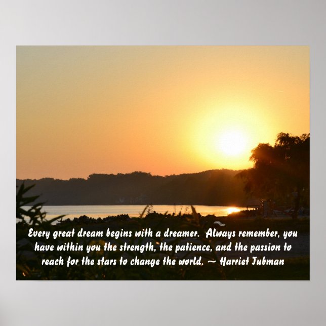 Jeder große Traum Poster (Vorne)