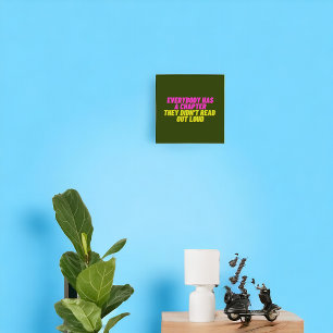 Jeder hat ein Kapitel, das er nicht laut vorgelese Poster