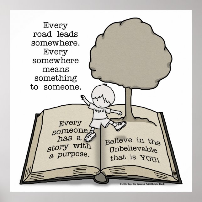 Jeder hat eine Geschichte Poster (Vorne)