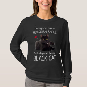 Jeder hat einen Schutzengel, der Glückliche hat ei T-Shirt