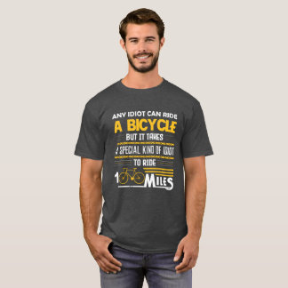 Jeder Idiot kann ein Fahrrad fahren, aber er brauc T-Shirt