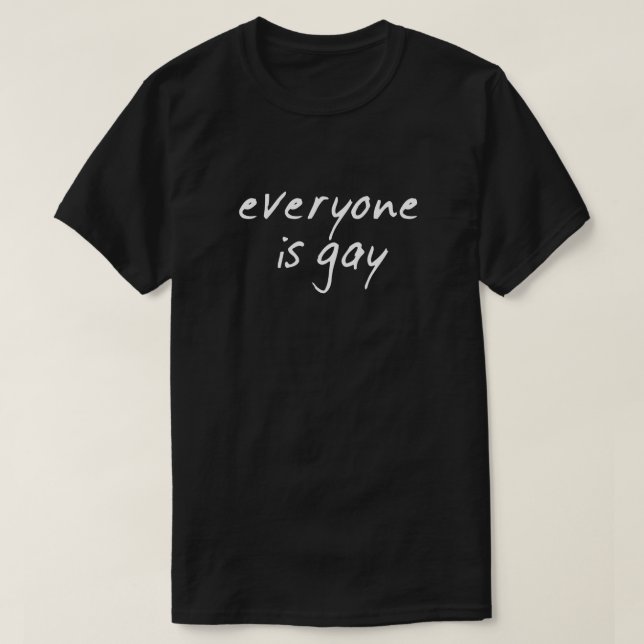 JEDER IST GEGANGEN! T-Shirt (Design vorne)