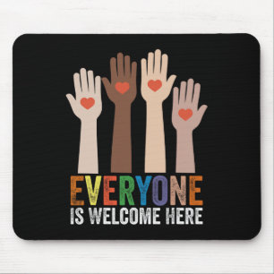 Jeder ist hier Idaho Lehrer 54 willkommen Mousepad