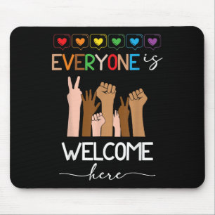 Jeder ist hier Idaho Lehrer für Männer Frauen will Mousepad