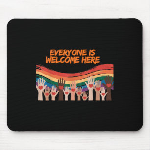 Jeder ist hier Idaho Lehrer willkommen Mousepad
