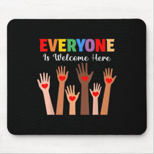 Jeder ist hier Idaho Lehrer willkommen Mousepad