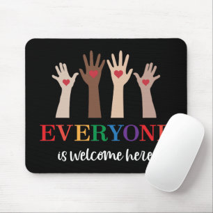 Jeder ist hier Idaho Lehrer willkommen Mousepad