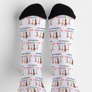 Jeder ist hier Idaho Lehrer willkommen Socken