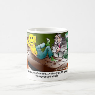 Jeder ist in der Therapie lustige T-Shirts Tasse K