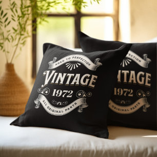 Jeder Jahrgang Vintage Geburtstag Kissen