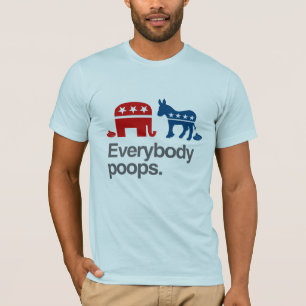 JEDER KACKT POLITISCHES T-Shirt
